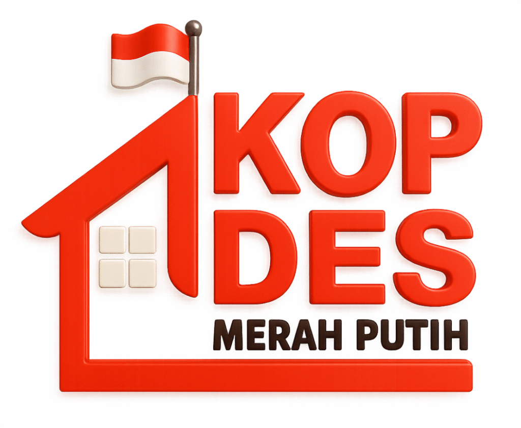 Ilustrasi Koperasi Merah Putih